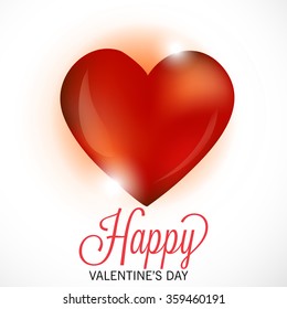 Vector illustration of a beautiful background for Happy Valentines Day .