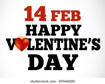 Vector illustration of a beautiful background for Happy Valentines Day .