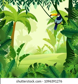 Rainforest Cartoon Images Stock Photos Vectors Shutterstock