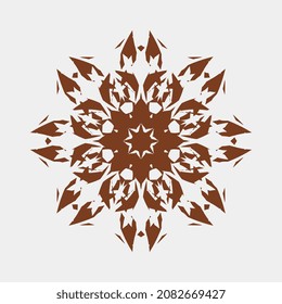 vector illustration of beautiful blooming flower ornaments for wall decoration or others