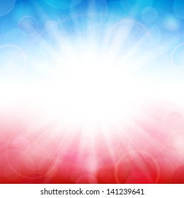 Vector illustration of a beautiful bright abstract background