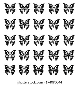 Vector illustration of beautiful butterfly