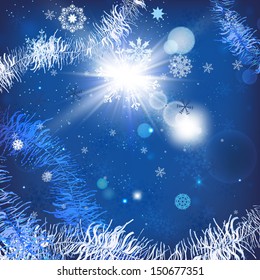 Vector illustration of beautiful christmas balls