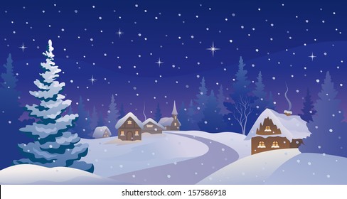 Winter Wonderland Cartoon Images, Stock Photos & Vectors | Shutterstock
