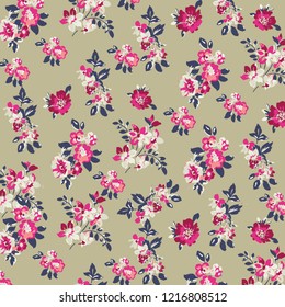 Vector illustration of a beautiful floral bouquet. watercolor floral pattern, Ditsy floral background. Liberty style. fabric, covers, manufacturing, wallpapers, print, gift wrap.
Vector illustration of a beautiful floral bouquet. watercolor floral pattern, Ditsy floral background. Liberty style. fabric, covers, manufacturing, wallpapers, print, gift wrap.
