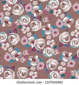 Vector illustration of a beautiful floral bouquet