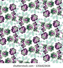 Vector illustration of a beautiful floral bouquet. 