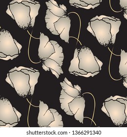 Vector illustration of a beautiful floral bouquet.  watercolor floral pattern, 