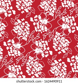 Vector illustration of a beautiful floral bouquet.  Fashionable pattern over animal pattern