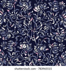 Vector illustration of a beautiful floral bouquet. watercolor floral pattern, Ditsy floral background. Liberty style. fabric, covers, manufacturing, wallpapers, print, gift wrap.