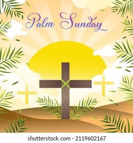 Vector Illustration of Beautiful Good Friday Background