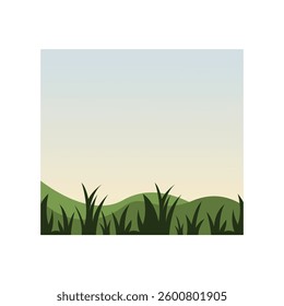vector illustration of beautiful landscape view
