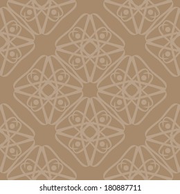 vector illustration of beautiful light brown color seamless texture design.