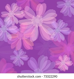 Vector illustration of beautiful lilac background