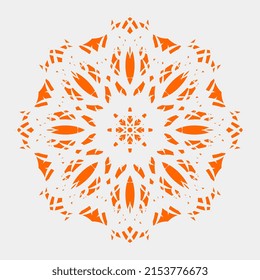vector illustration of a beautiful beautiful mandala for book decoration or wedding and others