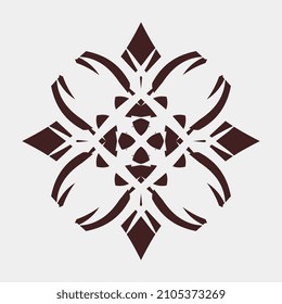 vector illustration of beautiful motif ornaments such as flowers for decoration or t-shirt stamps