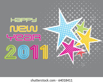 vector illustration of beautiful pattern wallpaper for new year