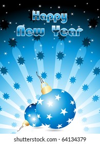 vector illustration of beautiful pattern wallpaper for new year