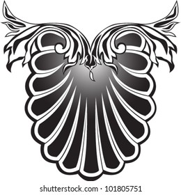 Vector illustration of beautiful shell