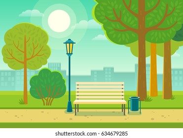 Set Flat Vector Forest Elements Trees Stock Vector (Royalty Free) 447871210