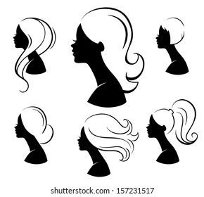 Vector illustration of Beautiful womans