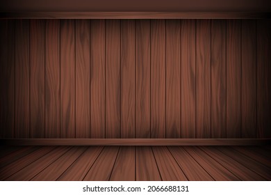 Vector illustration beautiful Wood Wall Floor vintage alignment Texture Pattern Background.