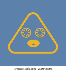 Vector illustration of beauty and fashion icons