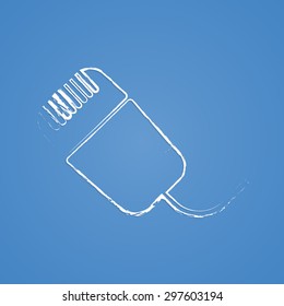Vector illustration of beauty and fashion icons