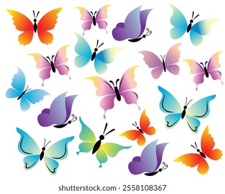 Vector Illustration Of Beautyfull  Butterfly