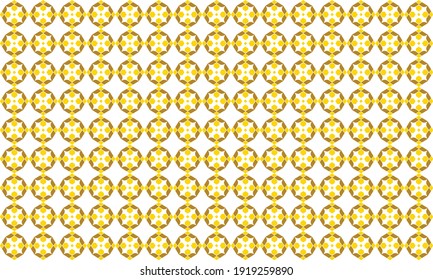 Vektorgrafik einer Bienengeometrie mit einer nahtlosen, querschnittsgelähmten Vorlage