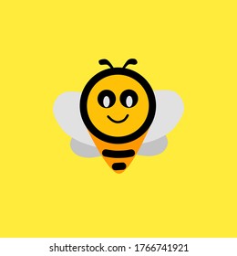 Vector Illustration Bee Icon Stock Vector (Royalty Free) 1766741921 ...