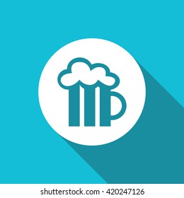 Vector illustration of beer icon