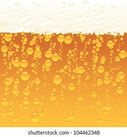 Vector illustration of a beer texture.