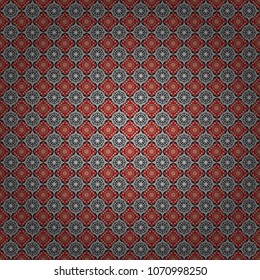 Vector illustration. Beige, gray and brown abstract background painted geometry shine and layer element seamless pattern.