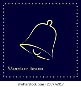 Vector illustration of a bell