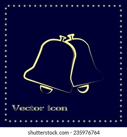 Vector illustration of a bell