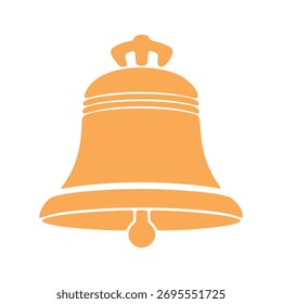 ilustração vetorial de uma campainha