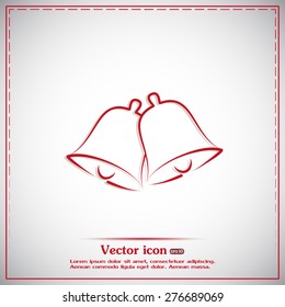 Vector illustration of a bell