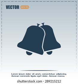 Vector illustration of a bell