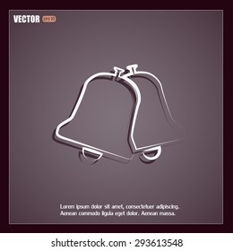 Vector illustration of a bell