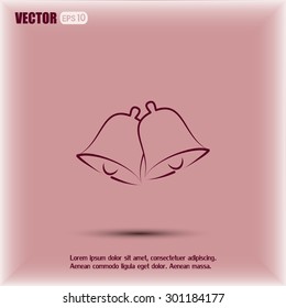 Vector illustration of a bell
