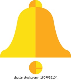 vector illustration of a bell icon