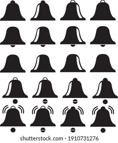 vector illustration of a bell icon