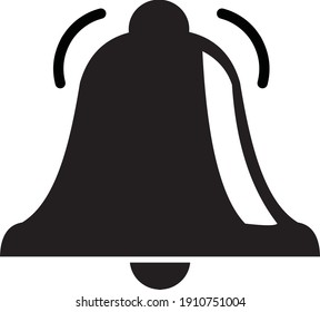 ilustración vectorial de un icono de campana
