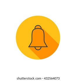 Vector illustration of bell icon