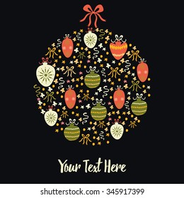 Vector illustration. bells on a white  background
