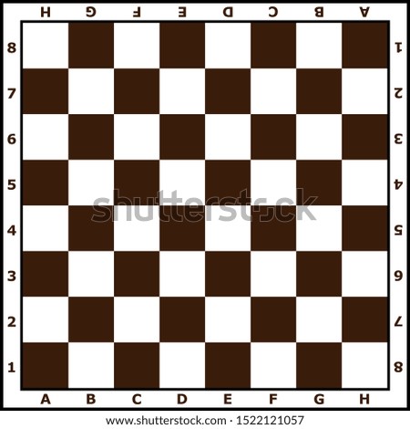 
Vector illustration of the best chessboard design