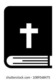 Vector illustration of a Bible Icon