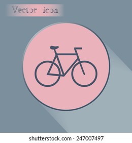 Vector illustration of bicycle 