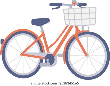 Vector illustration of a bicycle